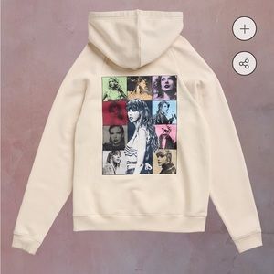 Taylor Swift Eras hoodie in beige